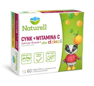 Opakowanie Naturell Cynk + Witamina C dla dzieci