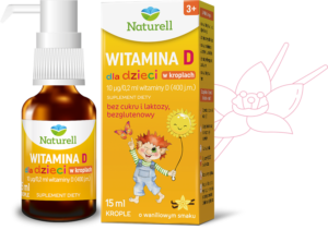 WITAMINA D dla dzieci w kroplach